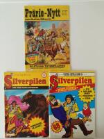 SERIEPAKET 26 Prärie-Nytt Nr 9 1980, Silverpilen 7 1980& Silverpilen Vinter-Extra 1908-81