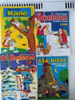 SERIEPAKET 92 Anderssonskans Kalle 1983,Kronblom 1996,91:an Karlsson 1979& &Aring;sa-Nisse m&ouml;ter tjuv- och rackarligan