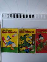 SERIEPAKET 163 Kalle Anka & Co Nr 33 1961, Nr 41 1961 & Nr 6 1963