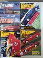 TIDNINGSPAKET 14 Teknikens v&auml;rld 1992 :Nr 1,6,7,8,18
