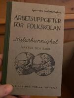 Arbetsuppgifter f&ouml;r folkskolan, Naturkunnighet v&auml;xter och djur