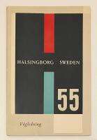 V&auml;gledning H55. H&auml;lsingborgsutst&auml;llningen 1955: Internationell utst&auml;llning av konstindustri, bost&auml;der, inredningar, anordnad av H&auml;lsingborgs stad och Svenska sl&ouml;jdf&ouml;reningen, 10 juli-28 augusti