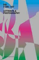 OEI #106-107: Lettrists & Photography