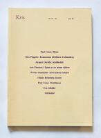 Kris. Nr 34-35: Paul Celan
