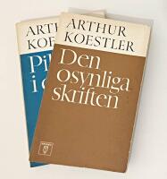 En sj&auml;lvbiografi. 1-2. Del 1: Pil i det bl&aring;. Del 2: Den osynliga skriften