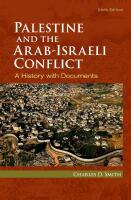 Palestine and the Arab-Israeli Conflict: A History with Documents