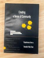 Creating a sense of community : experiences from a Swedish web chat
