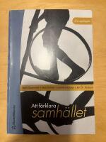 Att f&ouml;rklara samh&auml;llet
