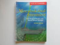 Musculoskeletal assessment - joint range of motion and manual muscle streng