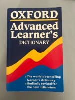 Oxford advanced learner's dictionary of current English
