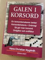 Galen i korsord