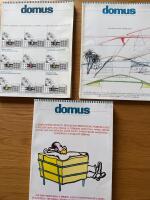 Domus Magazine 1988 tre nummer
