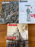 Domus Magazine 1998 tre nummer