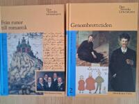 Den svenska litteraturen I + 2. Fr&aring;n runor sdtil romantik. Genombrottstiden