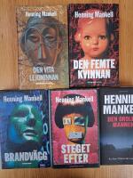 Curt Wallande X 5:  Den vita lejoninnan, Den femte kvinnan, Steget efter, Brandv&auml;gg, Den orolige mannen
