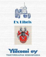 Ylikomi Oy Ford traktor Ex Libris