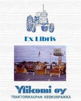 Ylikomi Oy Ford traktor Ex Libris