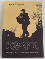 Komik : stockholmsteckningar och historier : tryckta tuschbilder ur Strix och andra publikationer 1899-1930