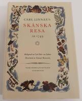 Carl Linn&aelig;i Sk&aring;nska resa p&aring; h&ouml;ga &ouml;verhetens befallning f&ouml;rr&auml;ttad &aring;r 1749