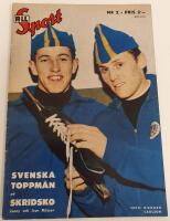 Allsport nr 2 1965 / Skridsko Jonny och Ivar Nilsson