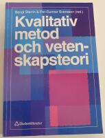 Kvalitativ metod och vetenskapsteori