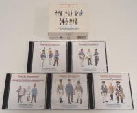 Deutsche Armeem&auml;rsche und Der grosse Zapfenstreich / 5 st CD i en box,