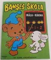 Bamses skola - Lektion 1 m&aring;la och r&auml;kna