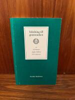 Inledning till grammatiken