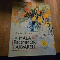 M&aring;la blommor i akvarell