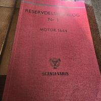 Reservdelskatalog Nr 1 Motor 1664