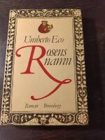 Rosens namn - roman