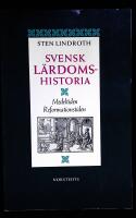 Svensk l&auml;rdomshistoria