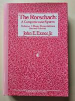 The Rorschach - a comprehensive system