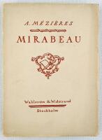 Mirabeau. Hans liv och hans verk