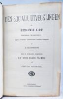 Den sociala utvecklingen. Med en inledande afhandling Den hvita rasens framtid af Viktor Rydberg