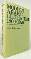 Modern Arabic literature 1800-1970. An introduction, with extracts in translation