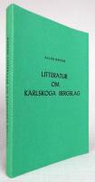Litteratur om Karlskoga bergslag