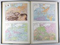 Andree's stora handatlas i &aring;ttiosex kartor med svensk f&ouml;rklarande text af Hjalmar Gullberg