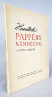 Handbok i papperskännedom