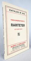 Trehundrafemtio rariteter av olika slag, Bj&ouml;rck & B&ouml;rjesson katalog 350