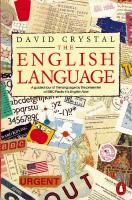 The English language