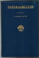 Utd&ouml;da djur. N&aring;gra drag ur djurlivet i f&ouml;rg&aring;ngna tider