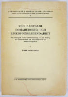 Nils Ragvaldi, Domareboken och Link&ouml;pingslegendariet. En filologisk f&ouml;rfattarbest&auml;mning och ett bidrag till k&auml;nnedomen om det senmedeltida vadstenaspr&aring;ket