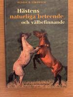 H&auml;stens naturliga beteende och v&auml;lbefinnande