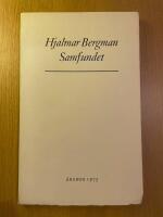 Hjalmar Bergman Samfundet &Aring;rsbok 1975 
