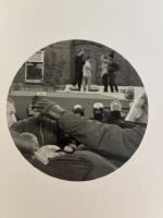  People in trouble laughing pushed to the ground