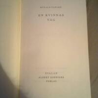 En kvinnas v&auml;g