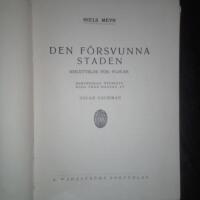 Den f&ouml;rsvunna staden