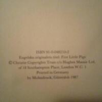 Fem sm&aring; grisar