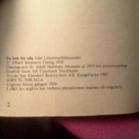 &Aring;ke och hans v&auml;rld